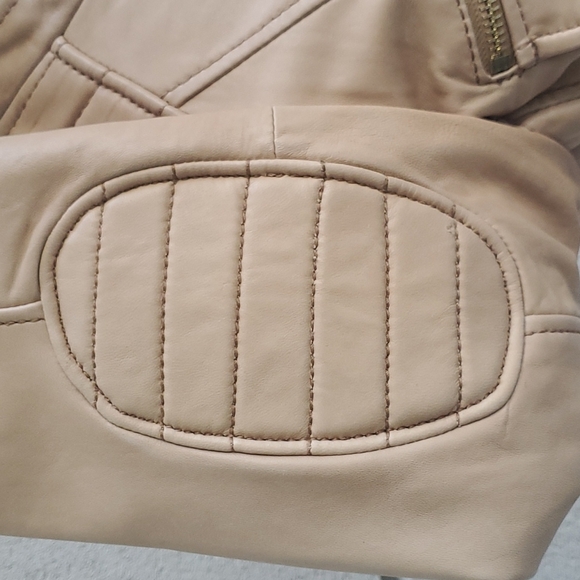 MICHEAL KORS- LEATHER JACKET - Picture 7 of 12